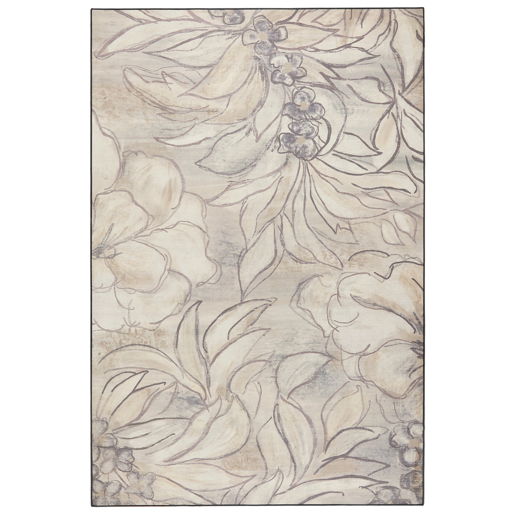 Hug Rug Eco-Washable Art Floral
