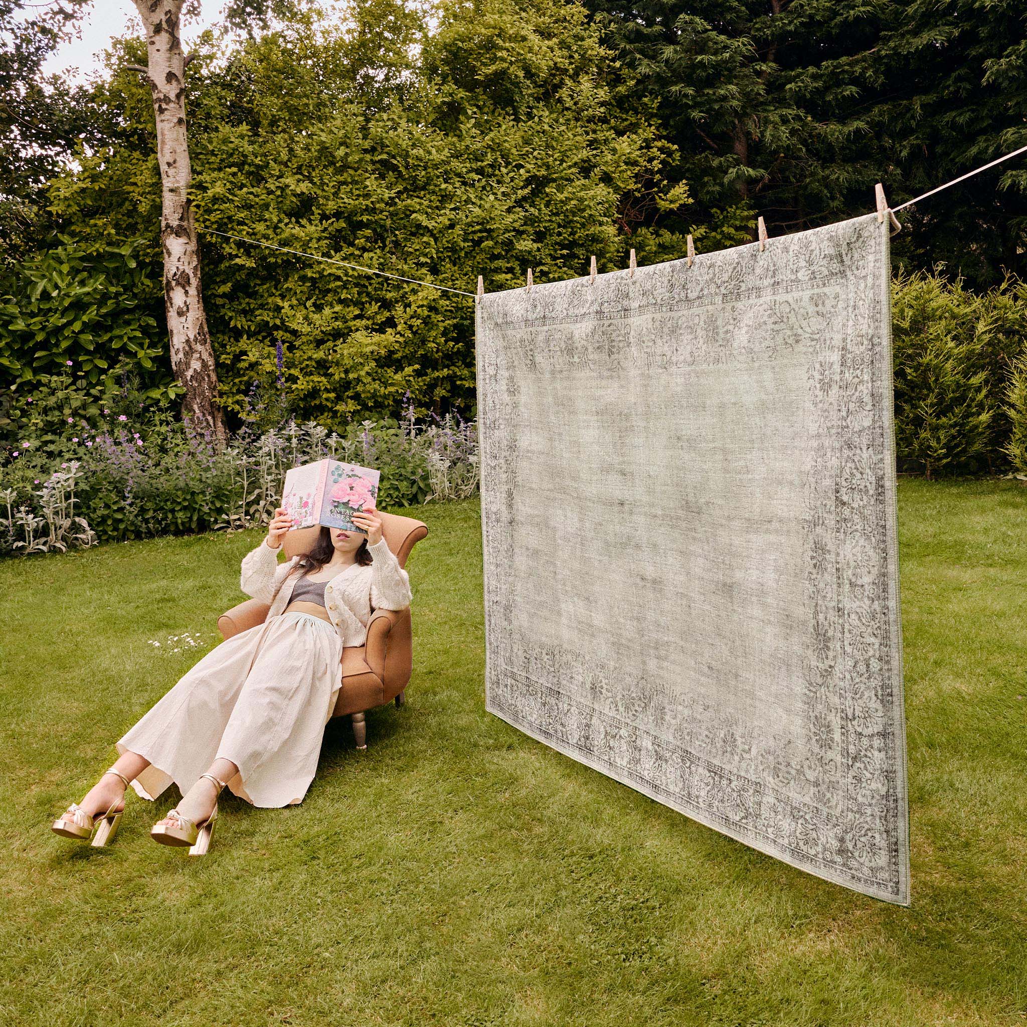 Hug Rug Eco-Washable Brocade Border