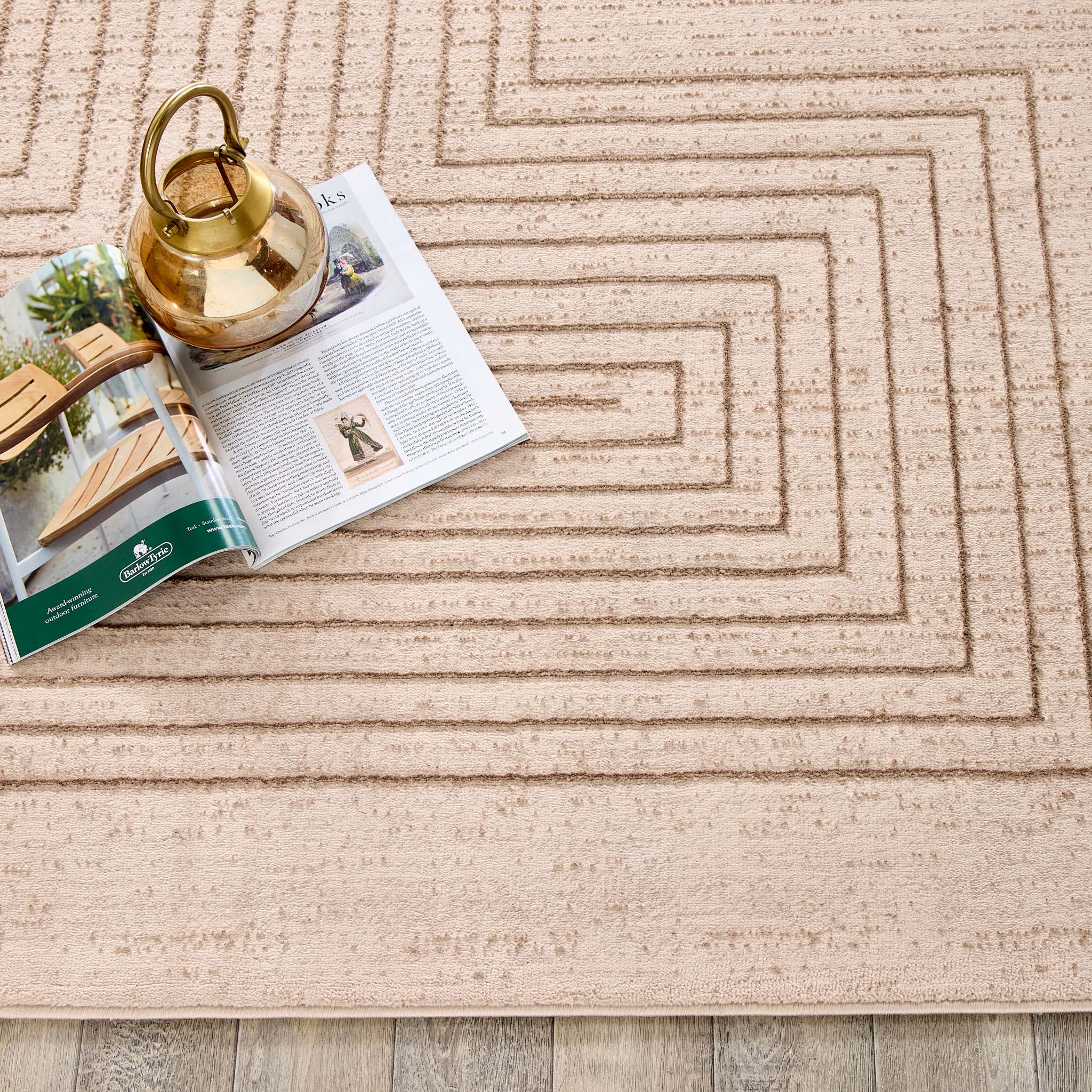 Origins Rug - Calacatta Lines Natural
