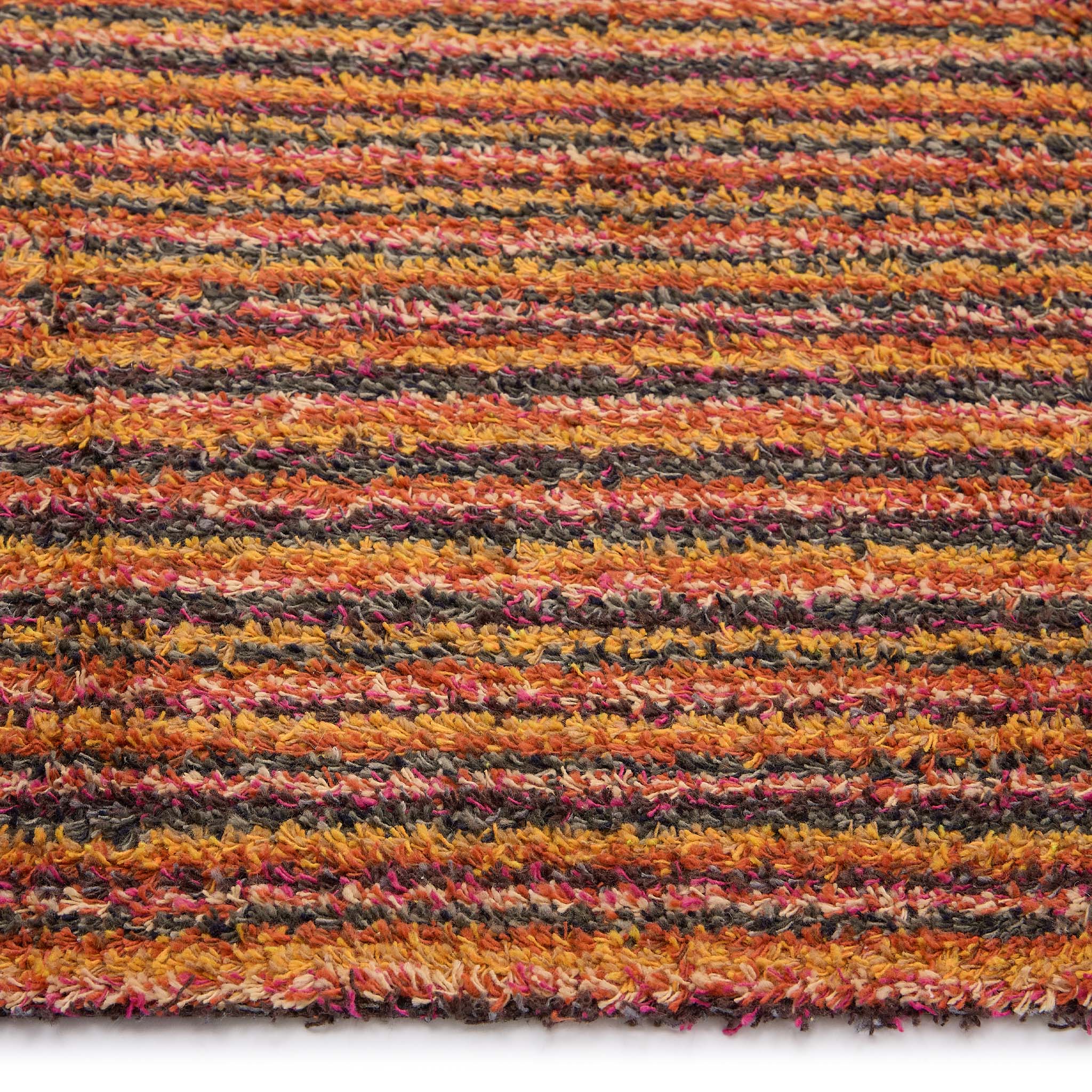 Candy Spring Detail- Made from 100% recycled content in a multi striped design.