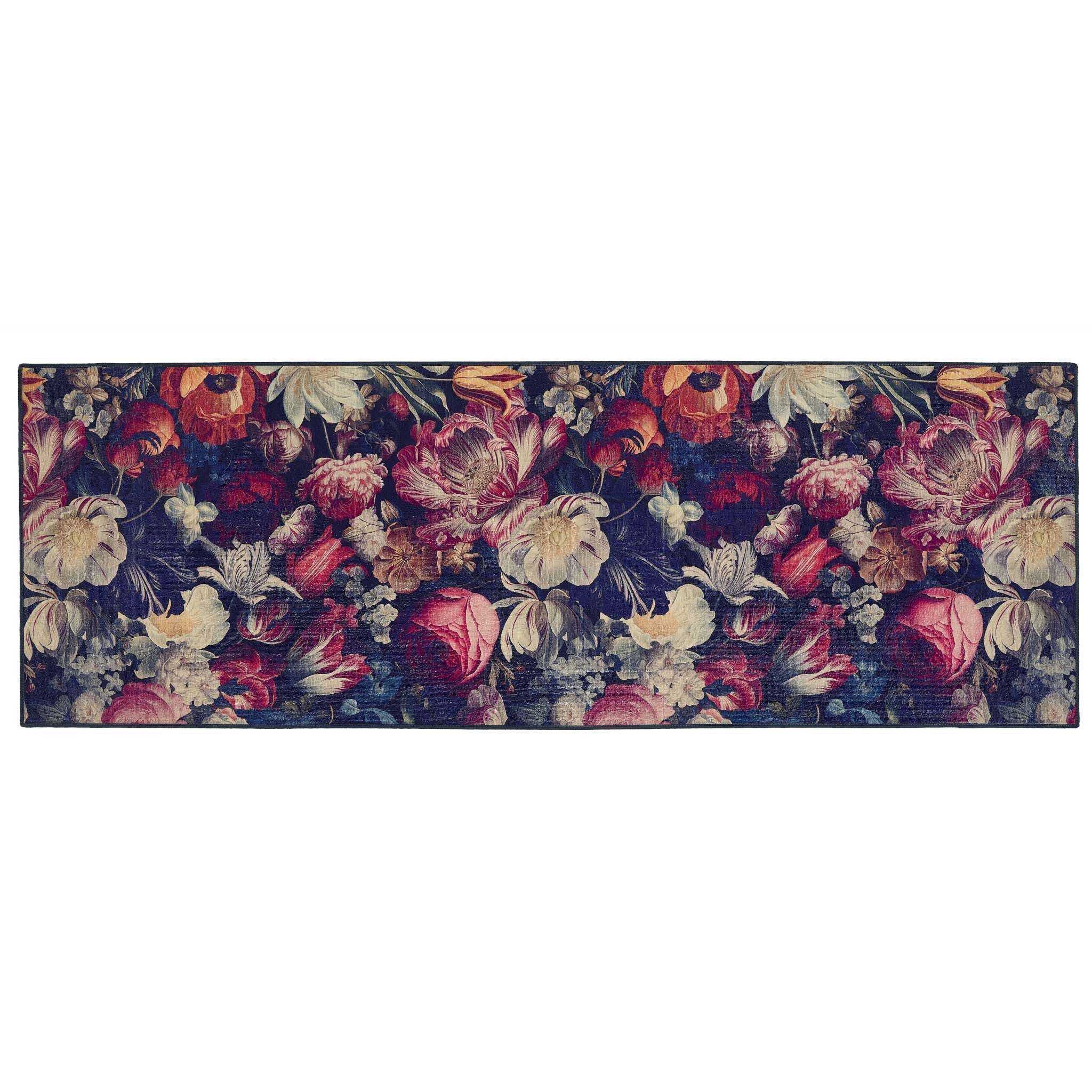 Hug Rug Eco-Washable Dark Florals