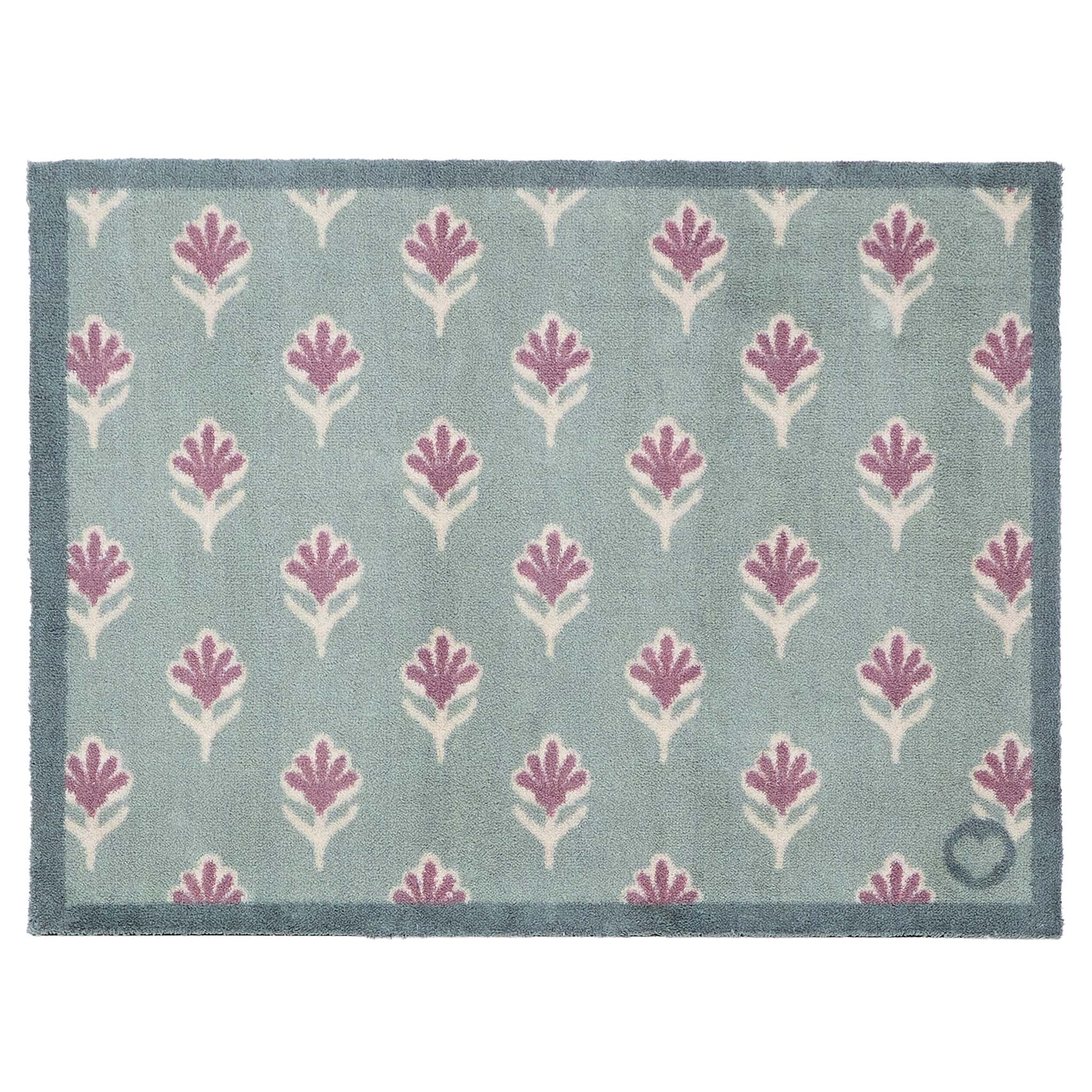 Hug Rug Ditsy Floral Green