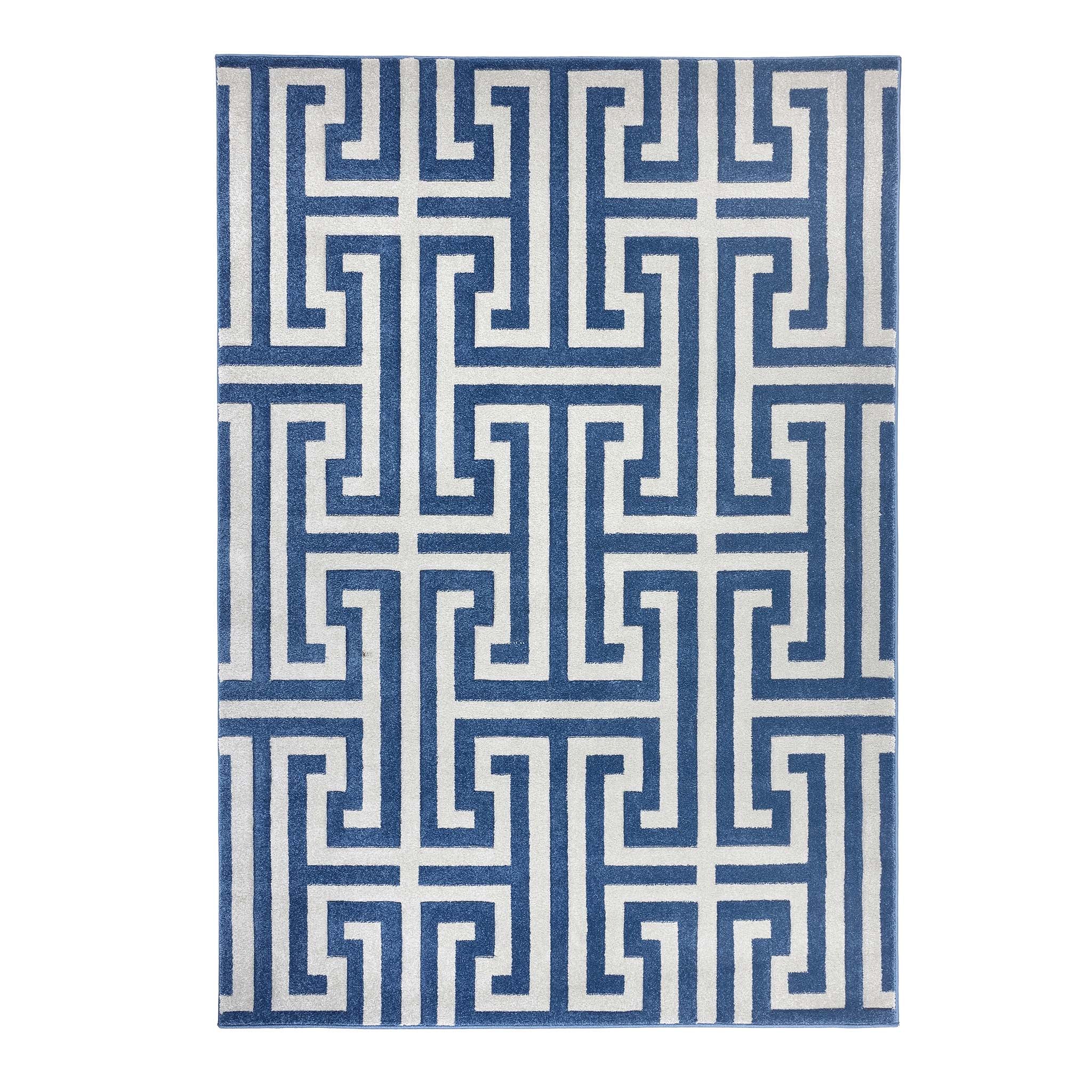 Origins Greek Key Navy/Grey