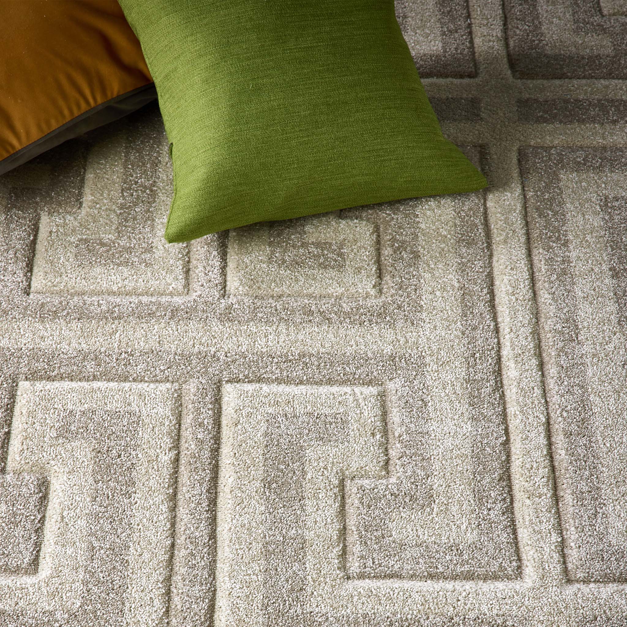 Origins Greek Key Taupe/Beige