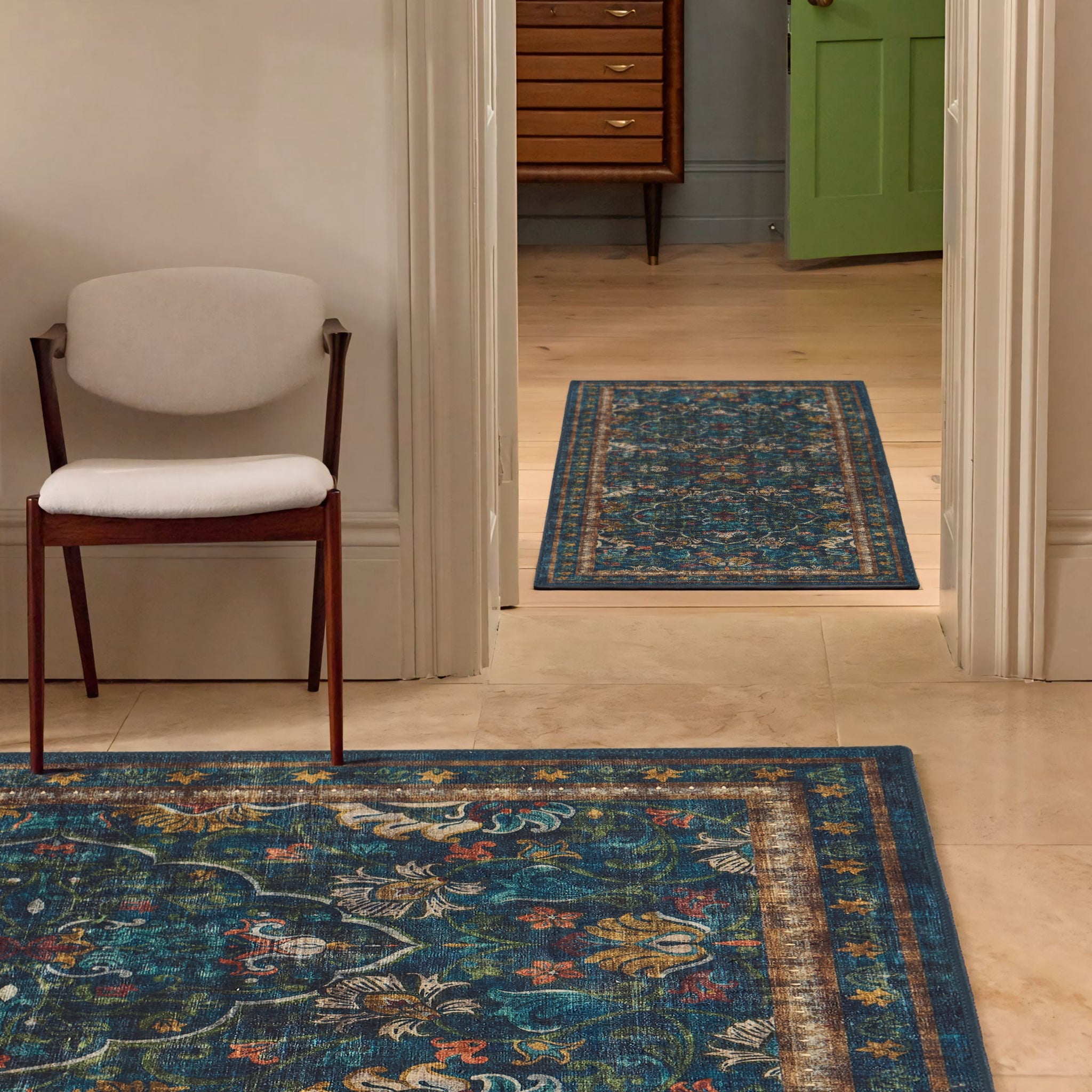 Hug Rug Eco-Washable Midnight Paisley