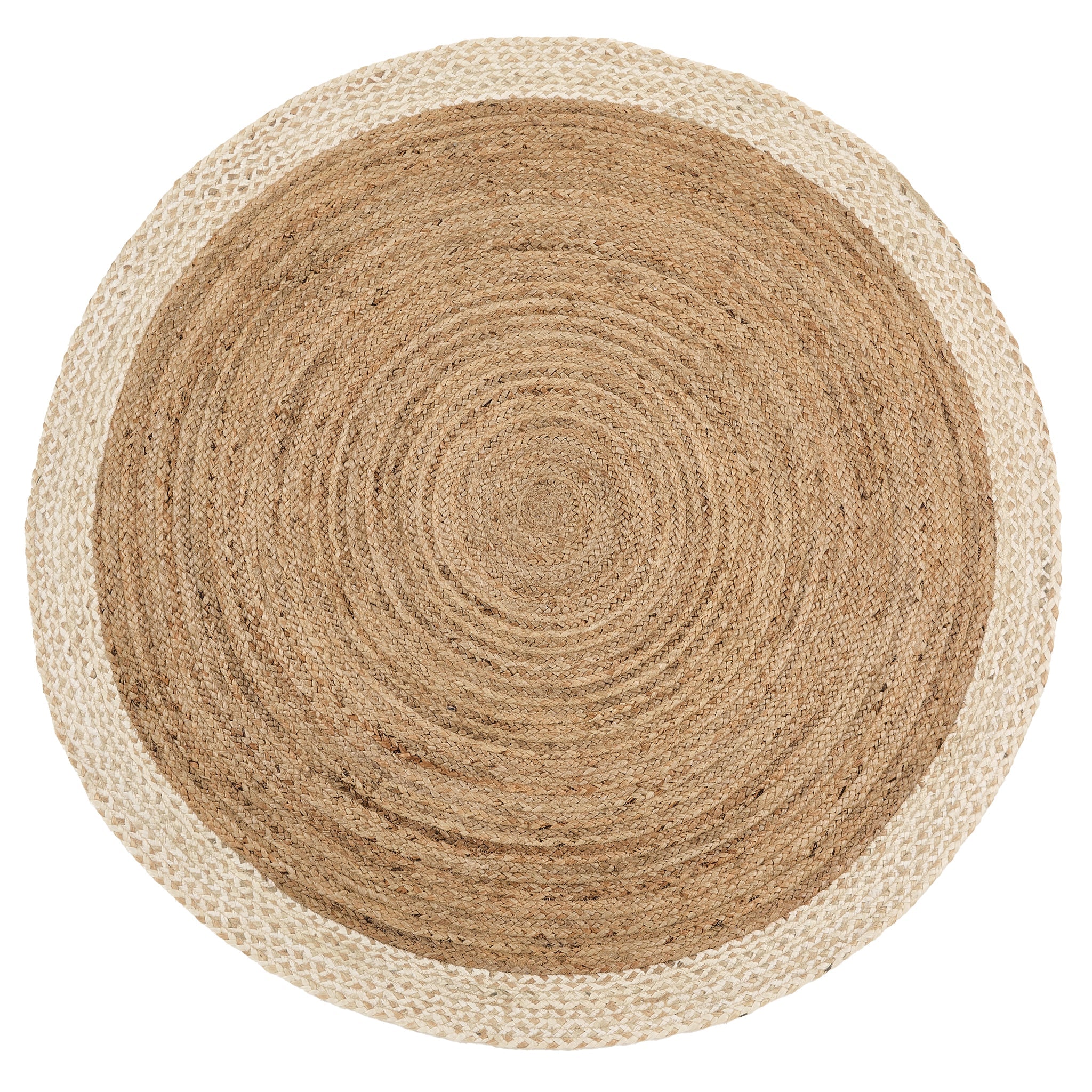 Origins Jute Border Natural White
