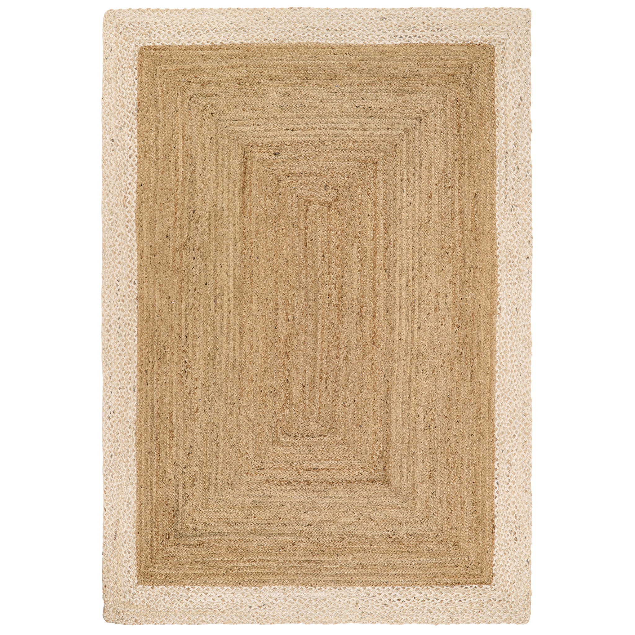 Origins Jute Border Natural White