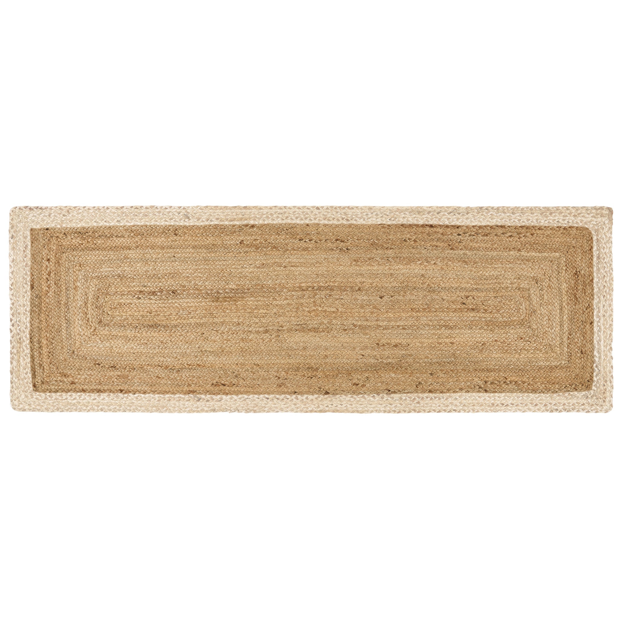 Origins Jute Border Natural White