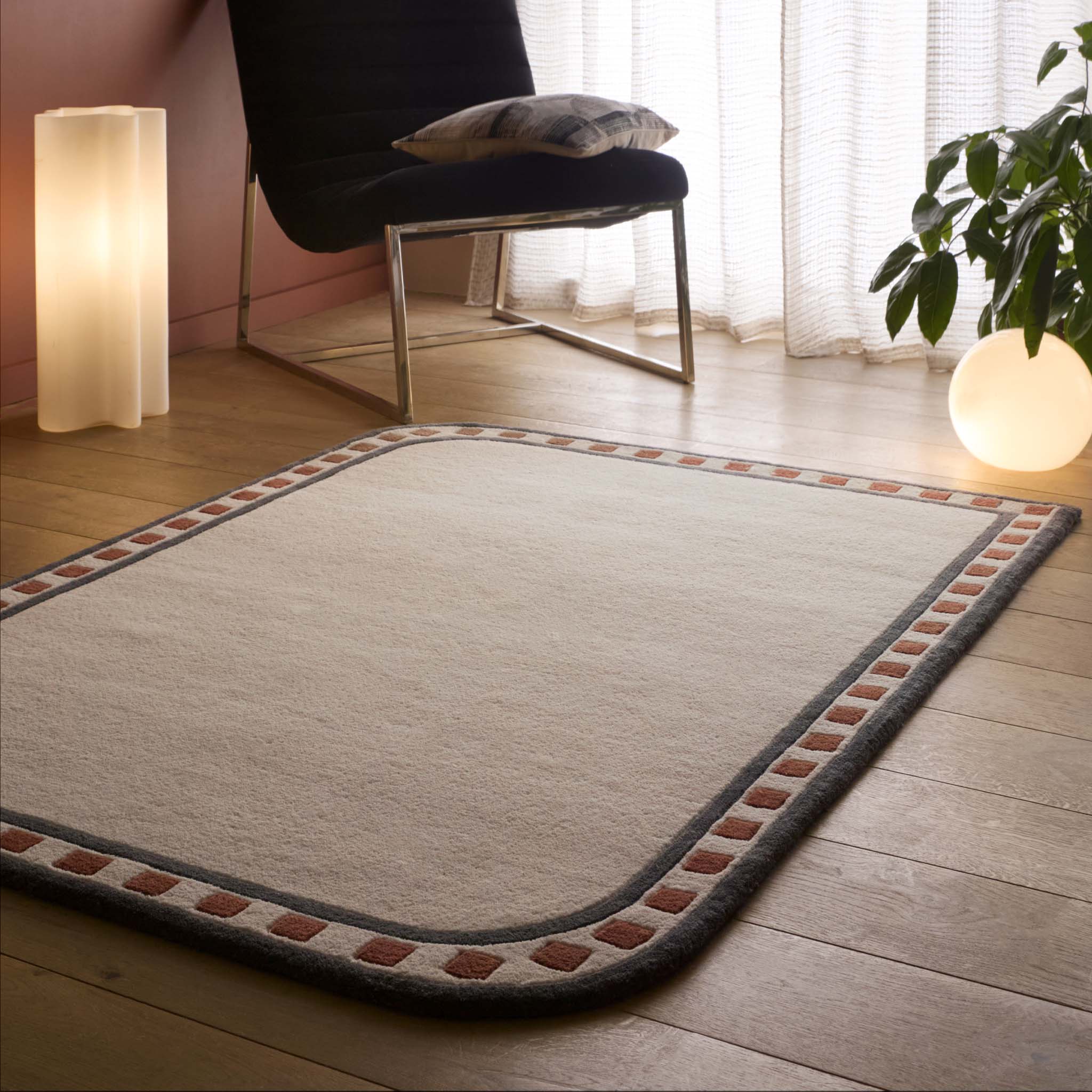 Origins Borderline Natural Rug