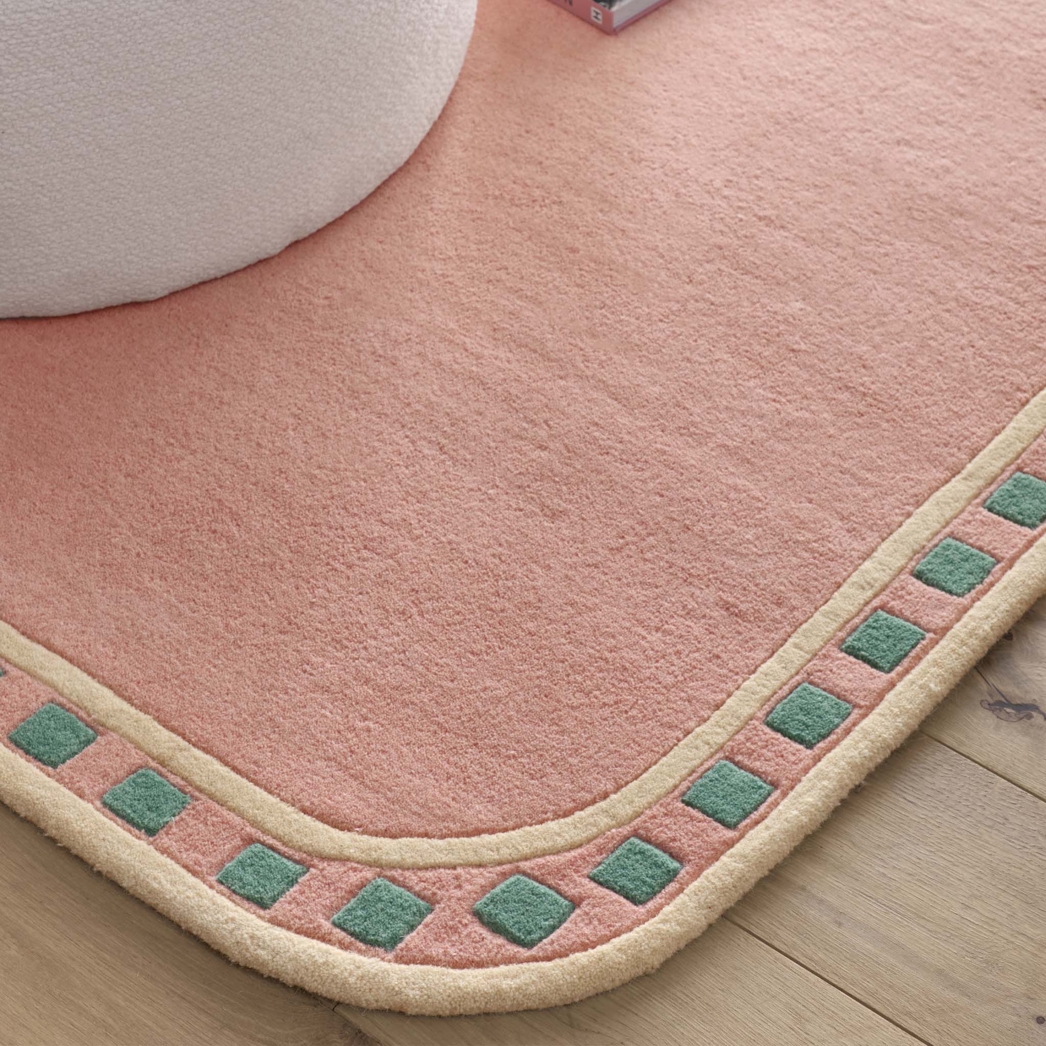 Origins Borderline Pink Rug
