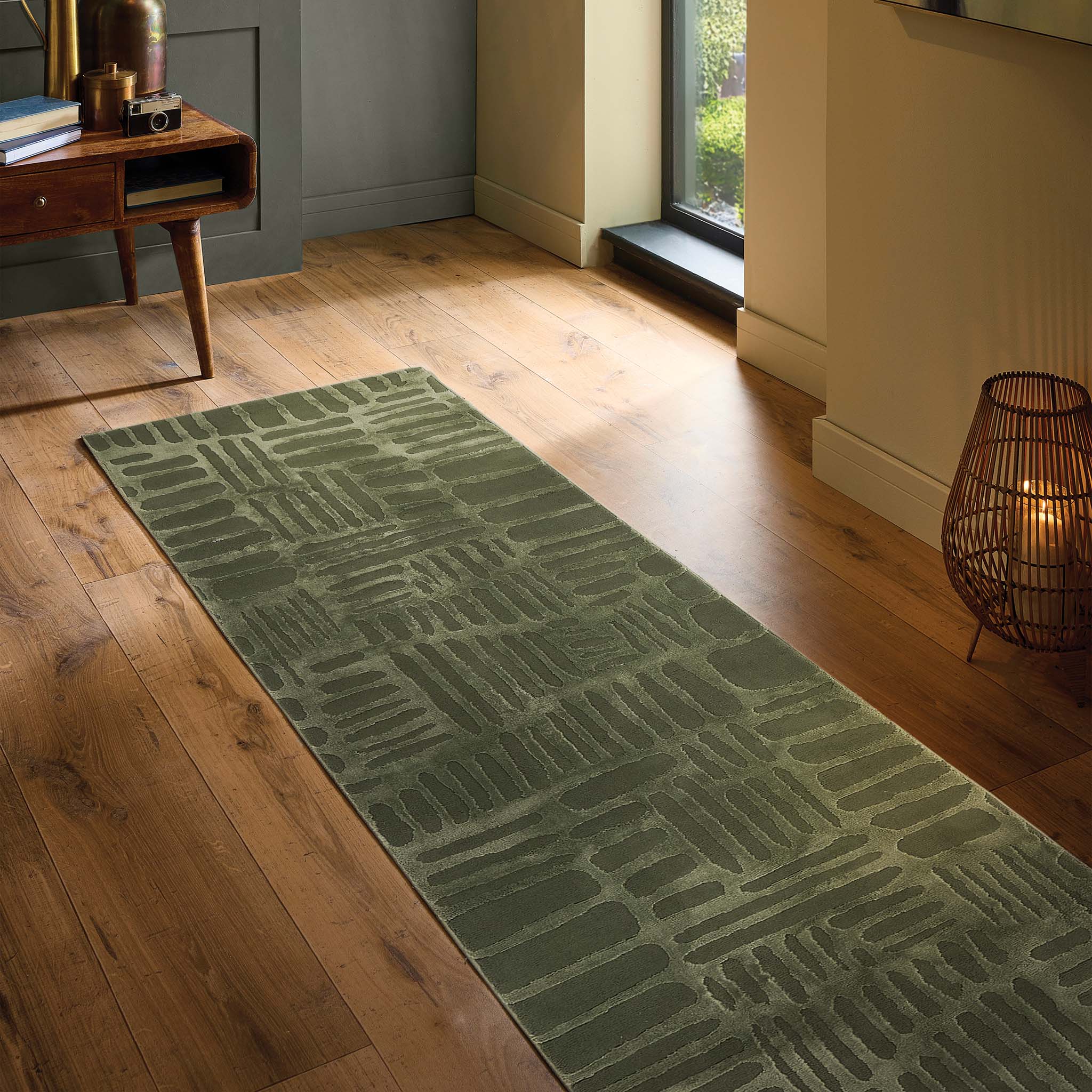 Origins Pathway Green Rug