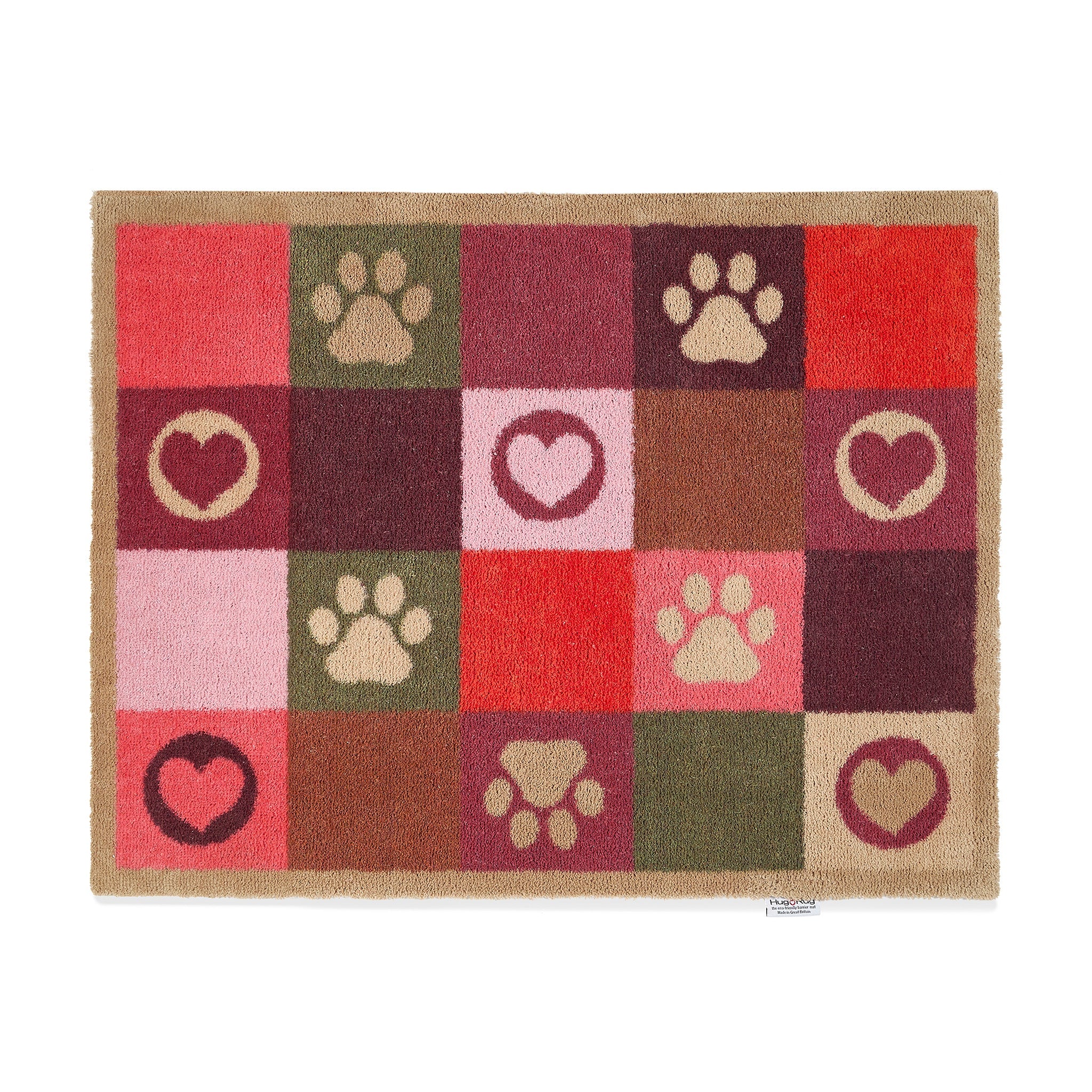 Hug Rug Patchwork Paws