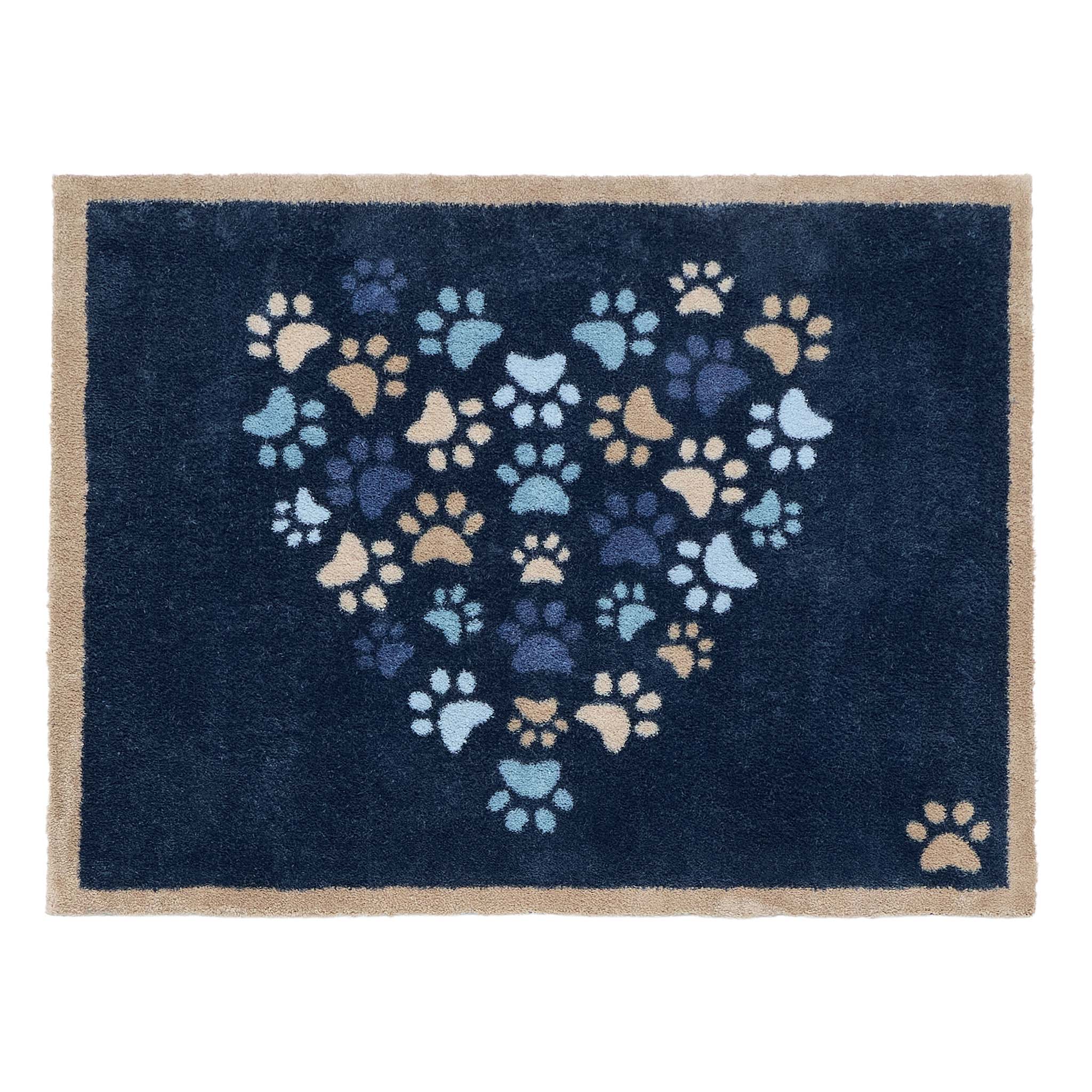 Hug Rug Paws for Love Blue