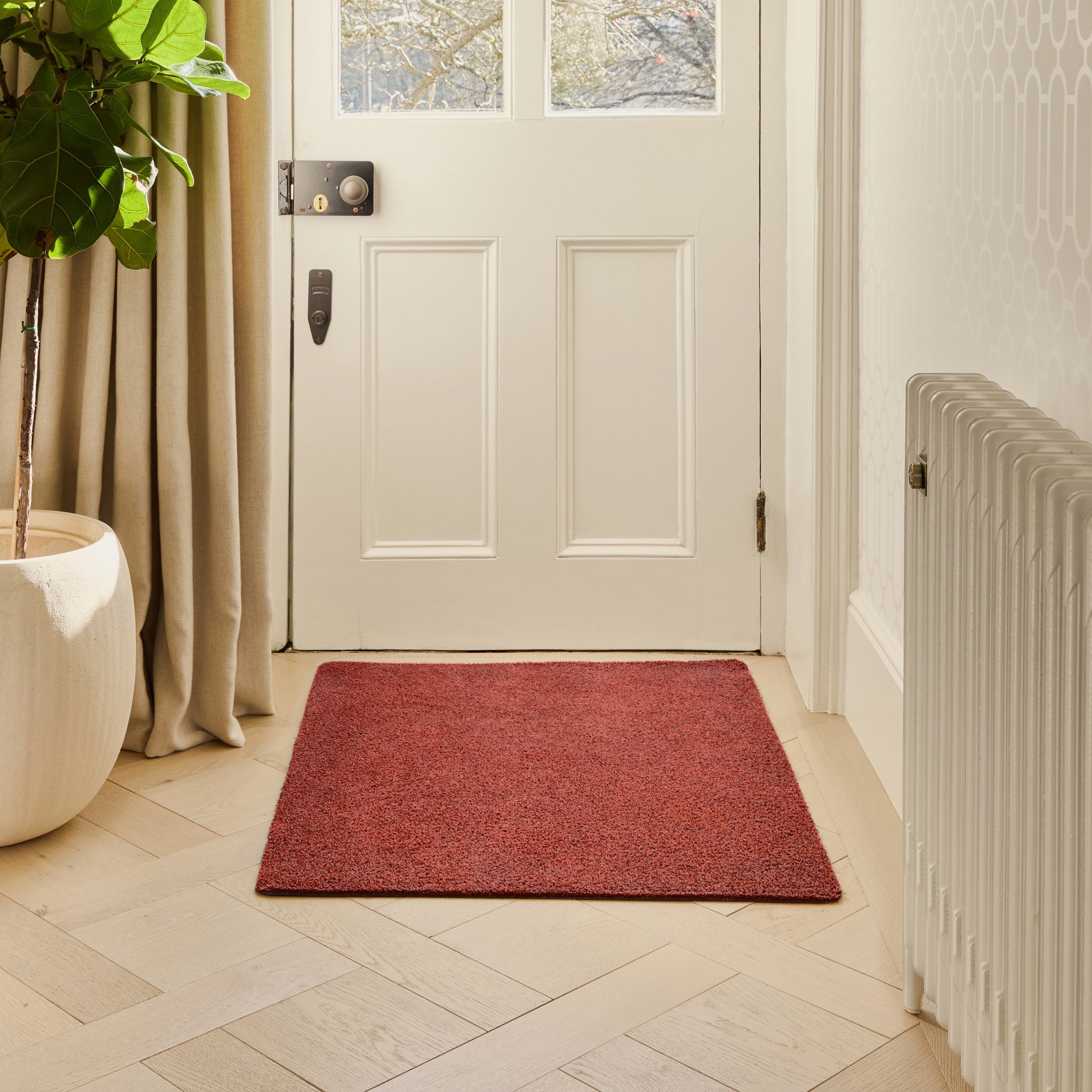 Hug Rug - Plain Terracotta