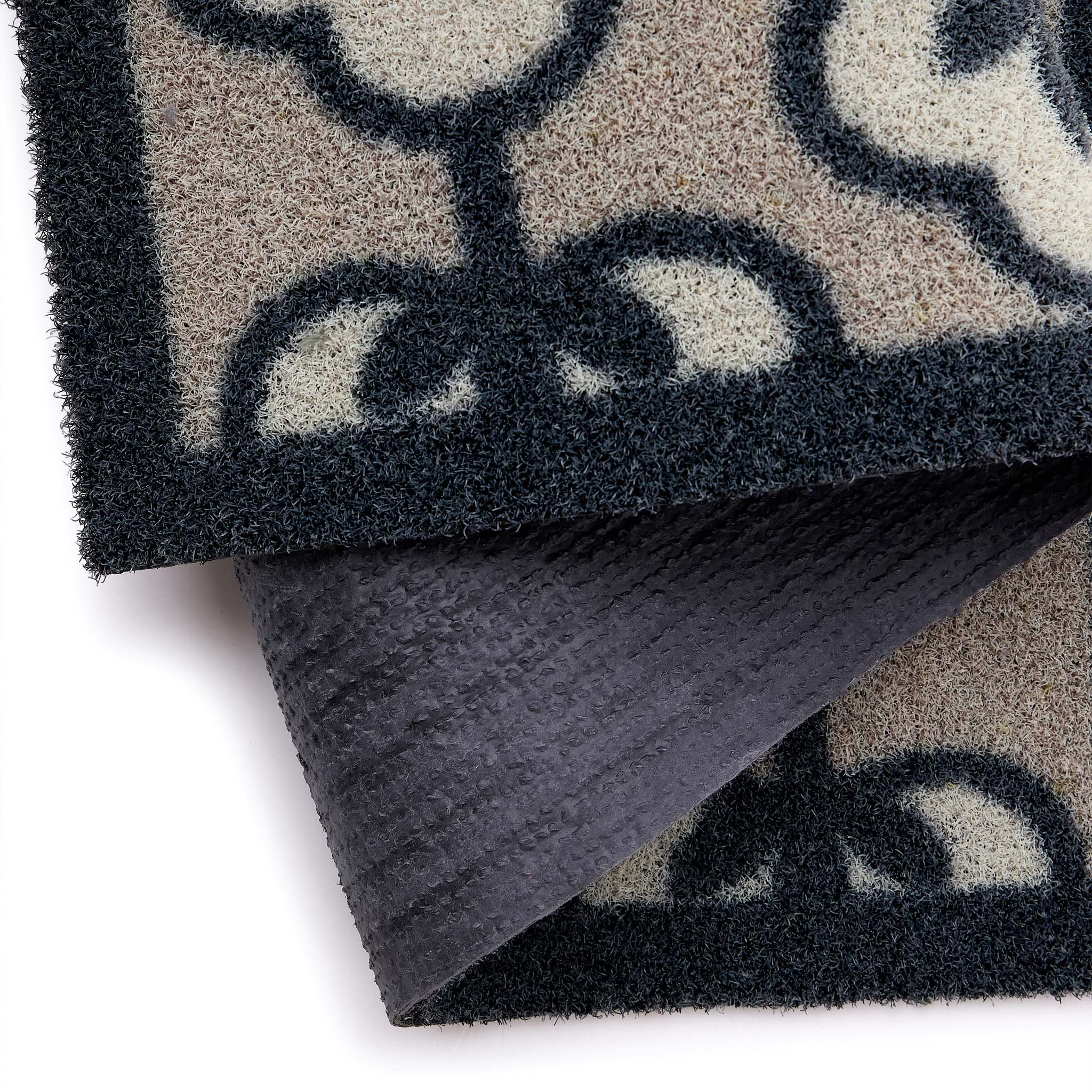 Hug Rug Outdoor Retro Flower Neutral