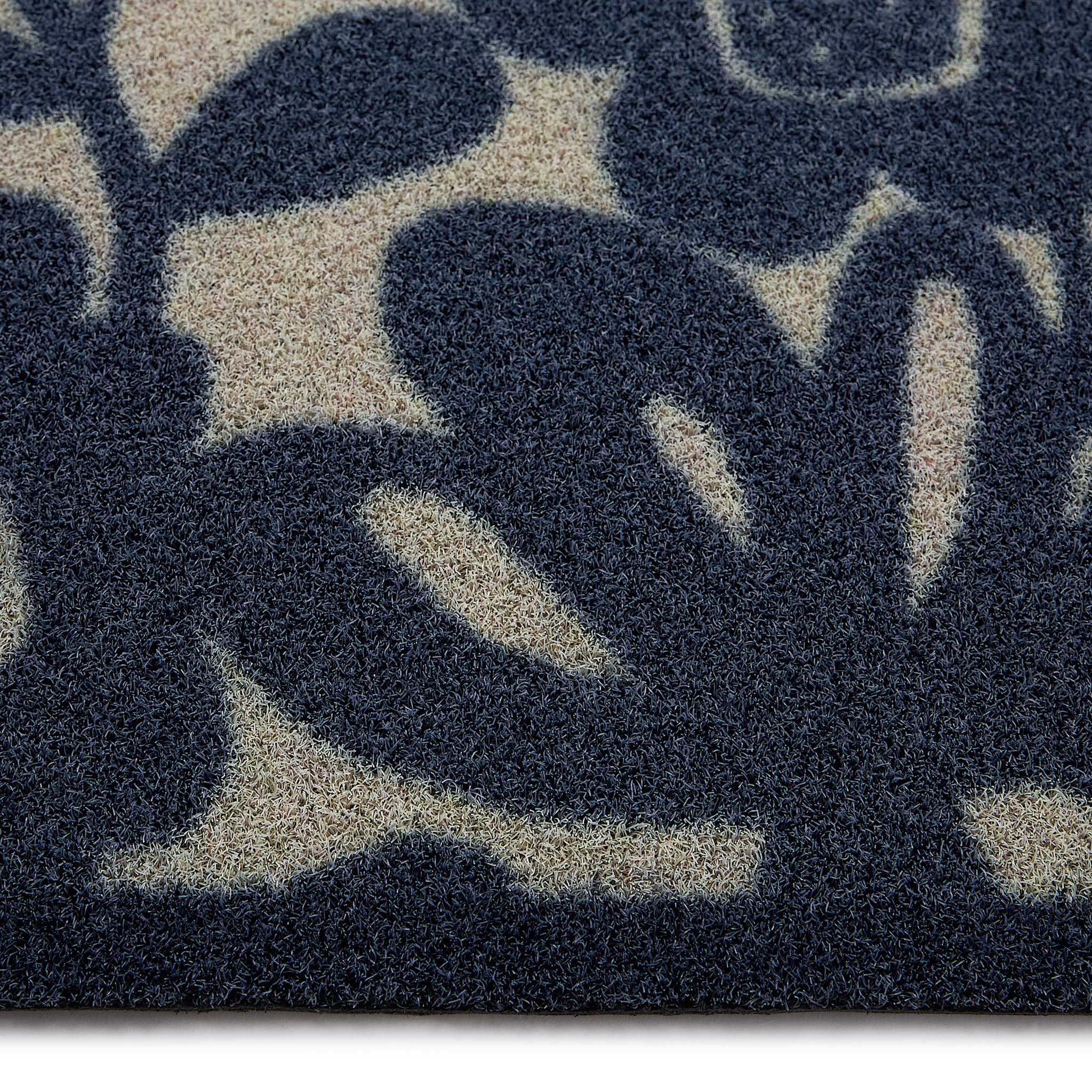 Hug Rug X Scion Outdoor Kukkia Dark Navy