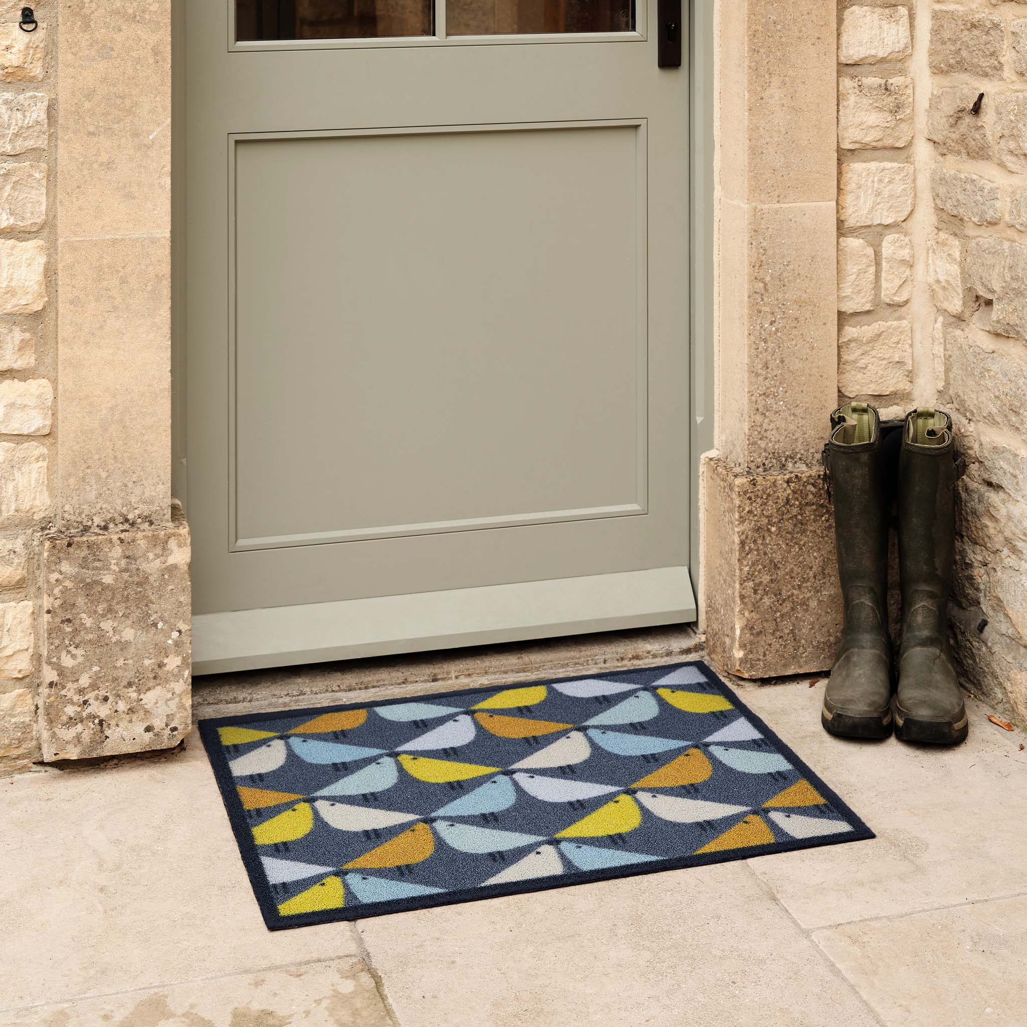 Hug Rug X Scion Outdoor Lintu Blue