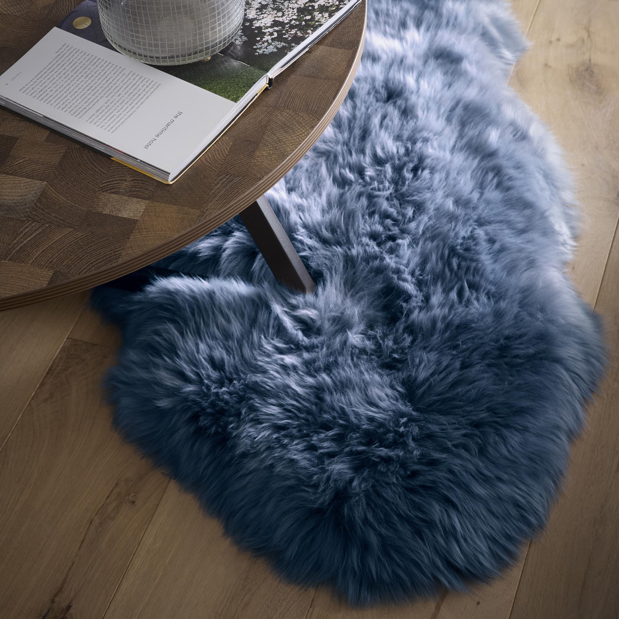 Origins Genuine Sheepskin Navy