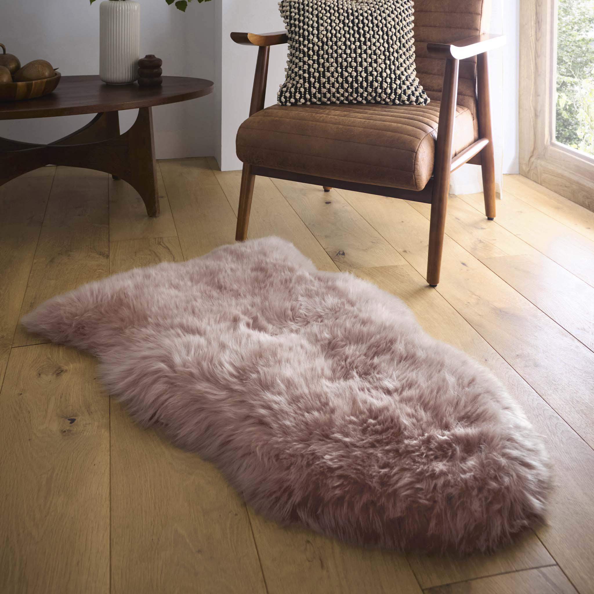 Origins Genuine Sheepskin Adobe Rose