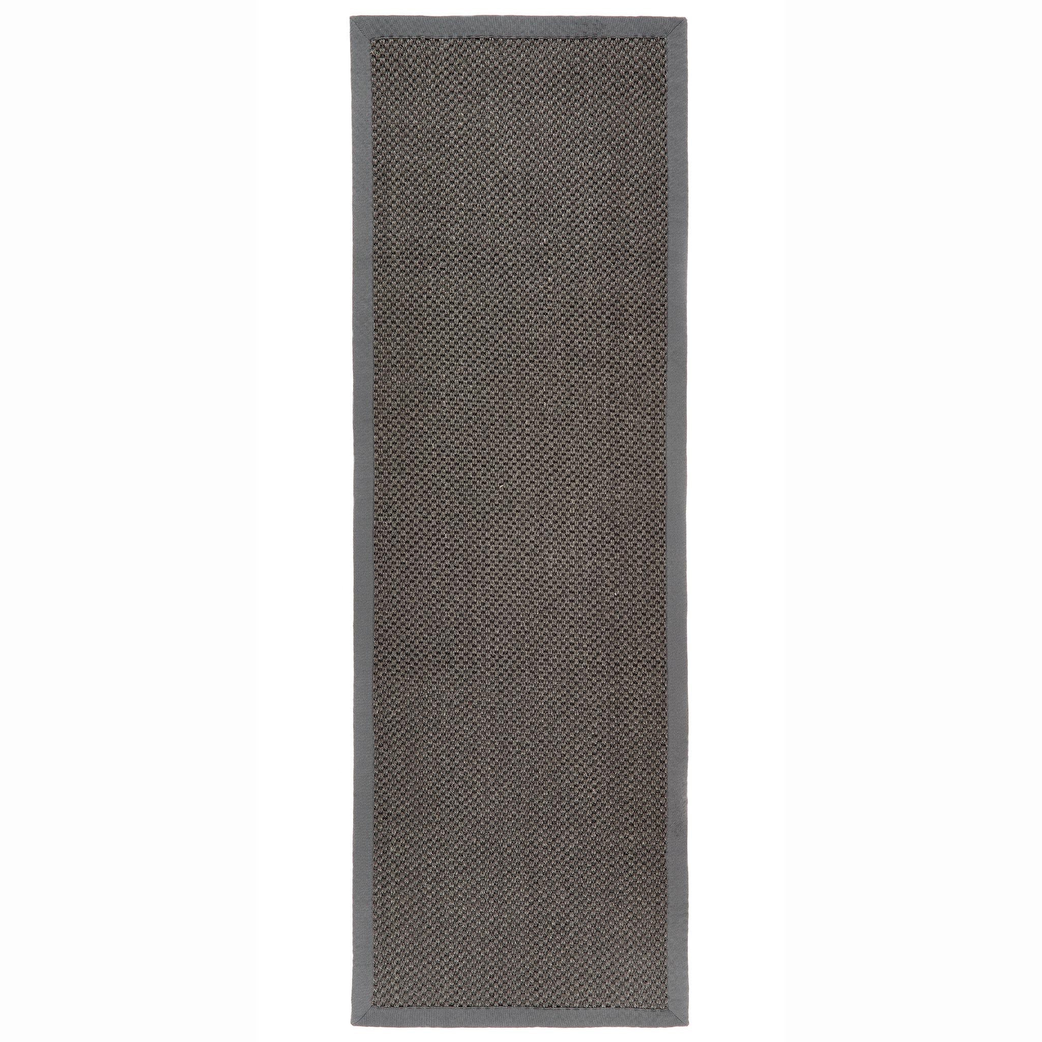 Origins Sisal Dark Grey with Grey Border