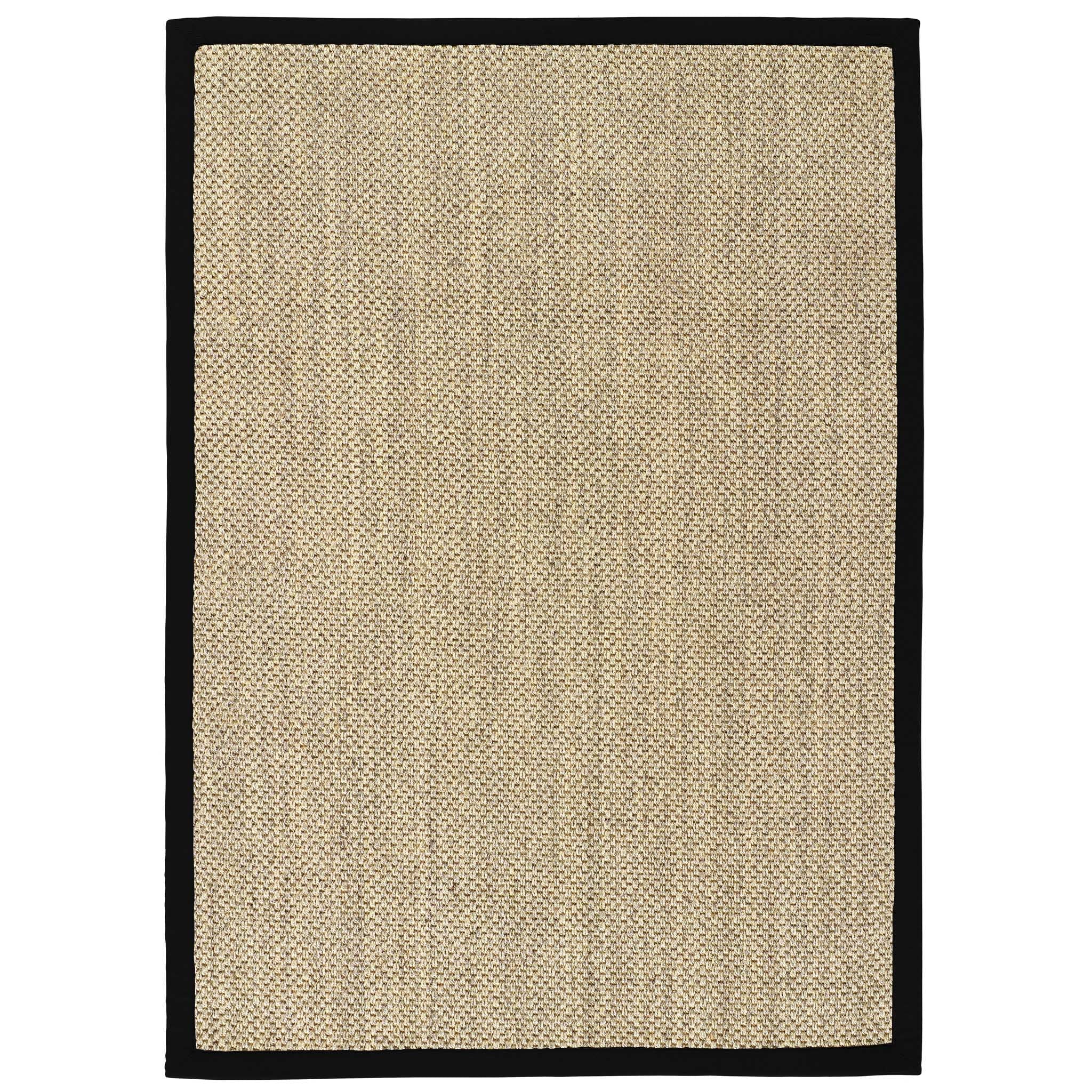 Origins Sisal Light Beige with Black Border