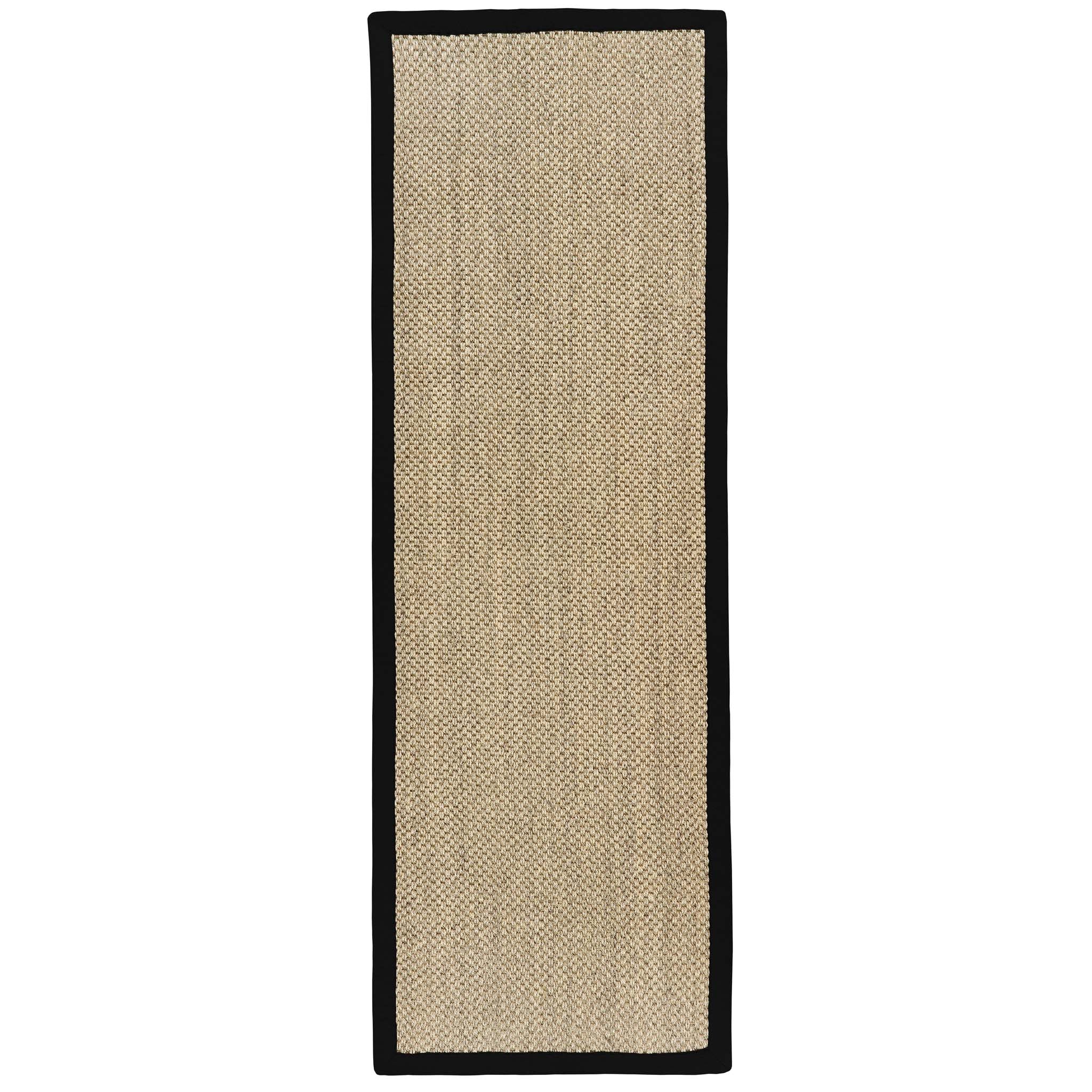 Origins Sisal Light Beige with Black Border