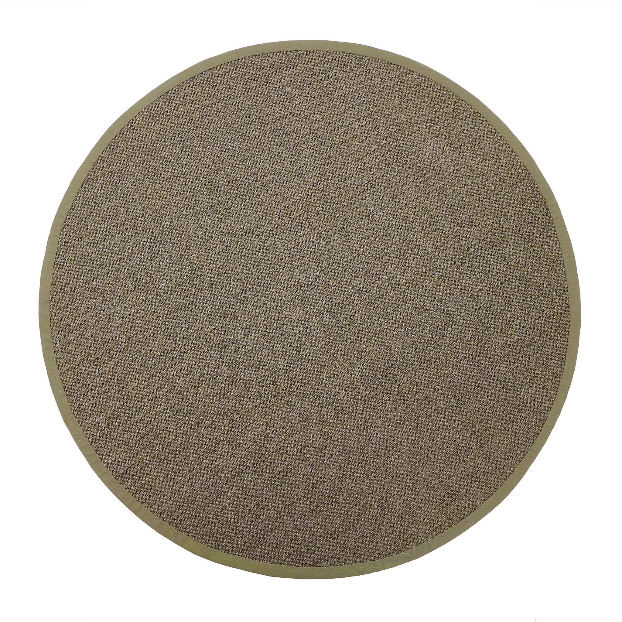 Origins Sisal Sage Green with Sage Green Border