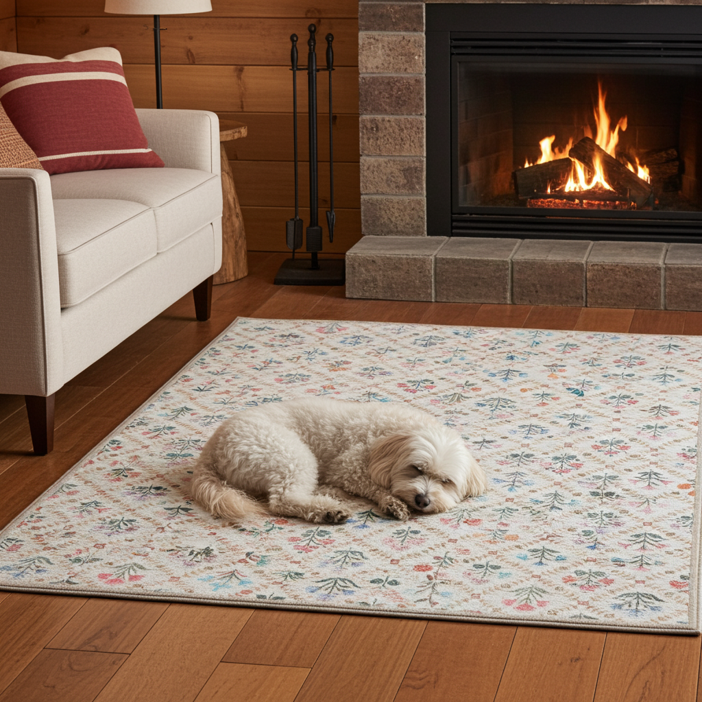 Hug Rug Eco-Washable Wildflower Patch
